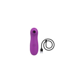 Vibromasseur par vibrations sur membrane rechargeable USB violet 10 vitesses de voyage